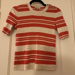 Madewell striped sweater tee